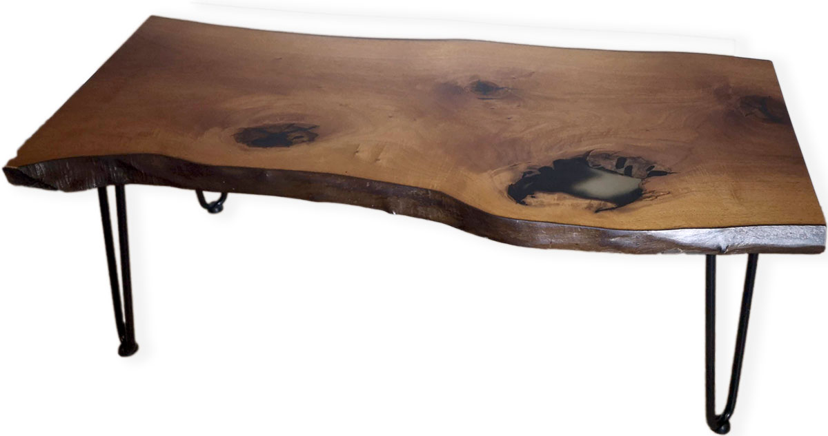 Couchtisch Nussbaum – 100x35cm