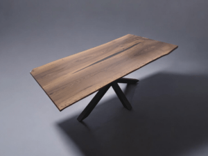 Esstisch Nussbaum Epoxidharz – 210x100cm – lagernd