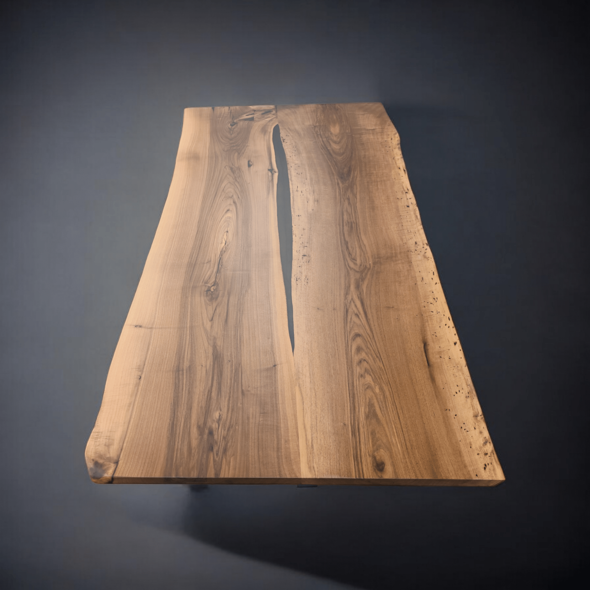 Esstisch Nussbaum Epoxidharz – 210x100cm – lagernd – Detail 2